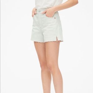 Gap High Rise Denim Shorts